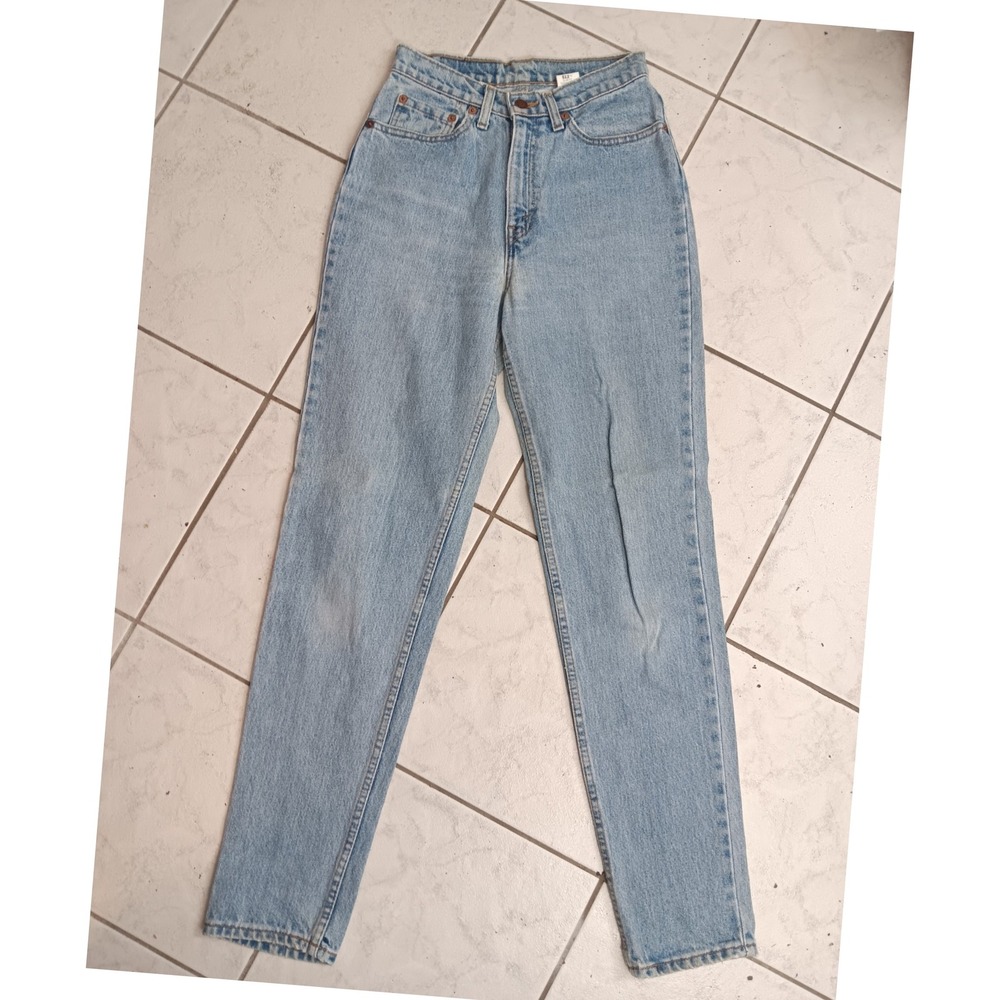 Levi's 512 Slim Fit Tapered Leg Women's Jeans Light Wash Size 7 Medium